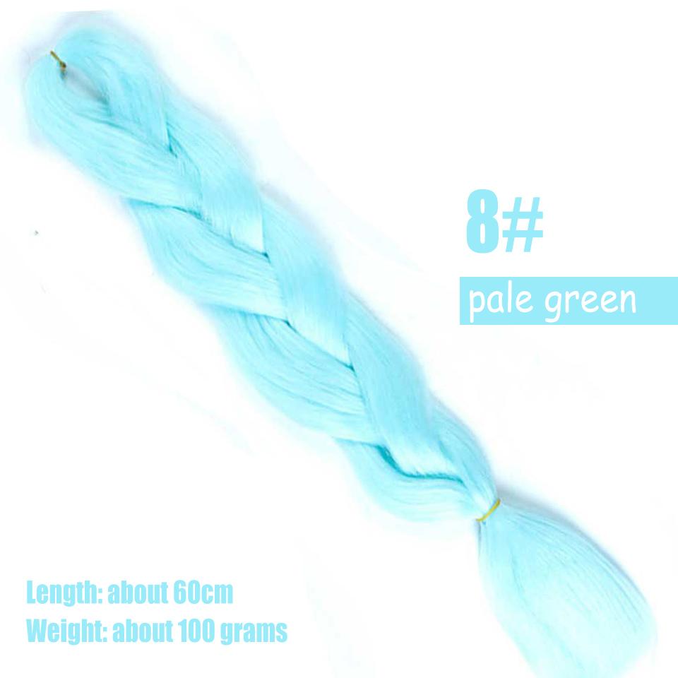 WTB Big Braid Synthetic Wigs Women Chemical Fiber High Temperature Silk Hand-woven Shiny Big Braid Hair Dirty Braid Wig Braided Hair