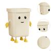 Creative Trash Can Cute Garbage Bin Dustbin Household Compost Bucket for Bathroom