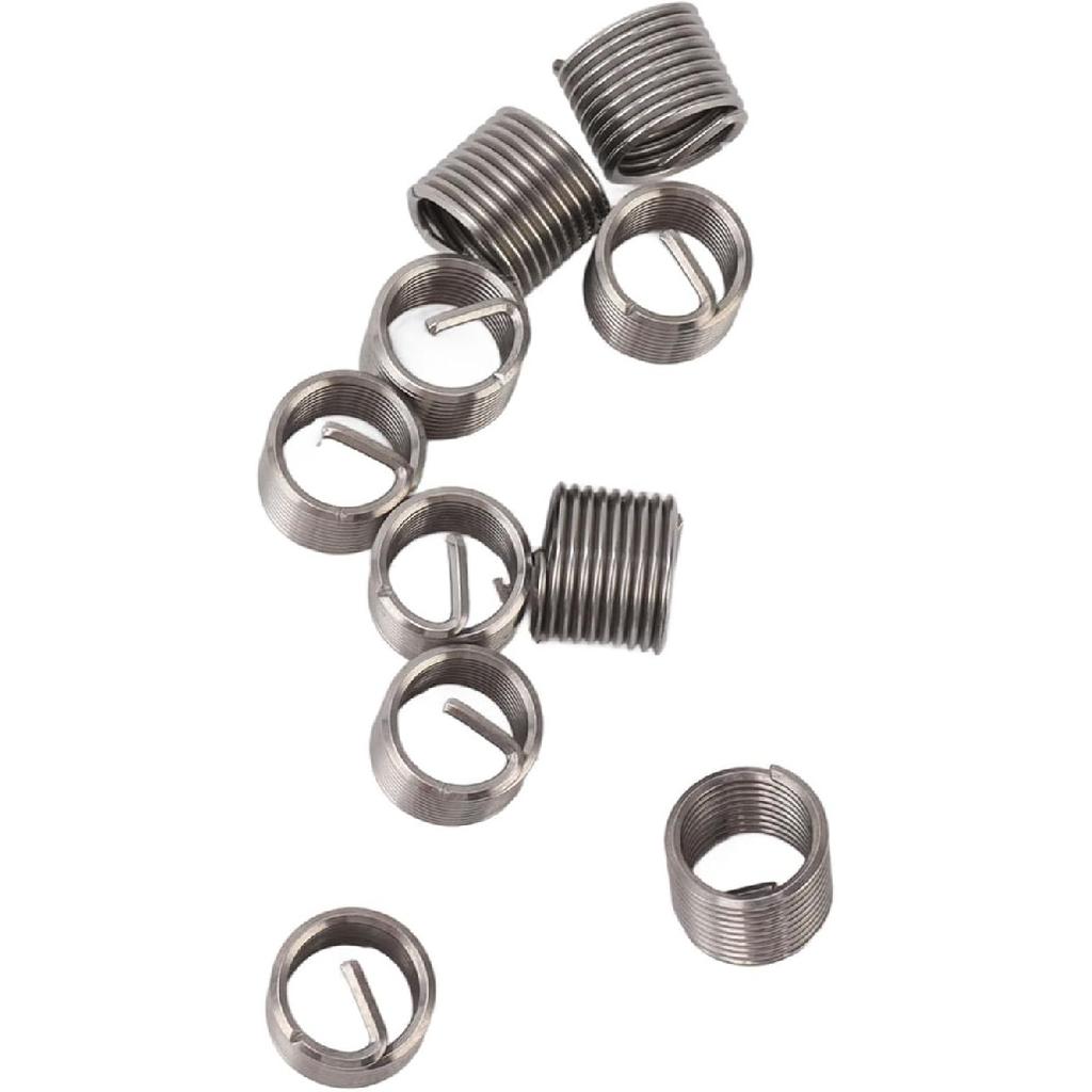 M10 x1 . 25 Thread Repair Kit , Thread Repair Tool Kit Bent Handle Easy To Use Carbon Steel M10 x1 . 25 Uniform Force High Hardness for Home