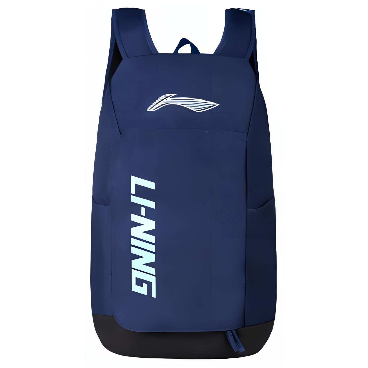 Li Ning Polyester Backpack Regular Unisex Blue YBSU029-2