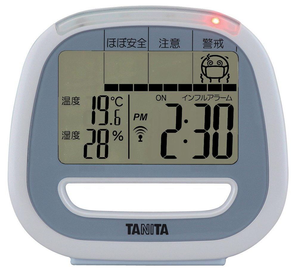 Digitální modrý TANITA užitečný pro prevenci sezónního termo-hygrometru (Vnitřní/Volně stojící) TT-549-BL (Také chřipka)