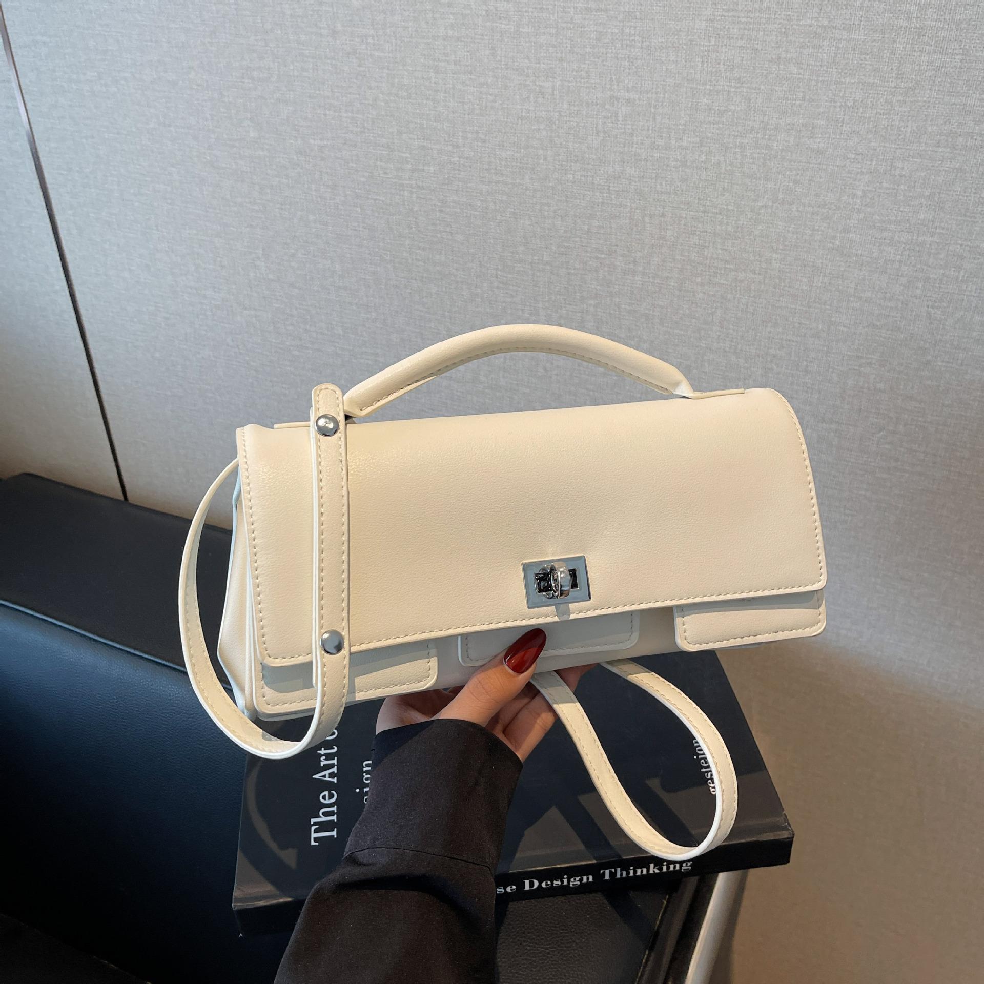 

Роскошный брендовый карманный кошелек из матовой ПУ кожи высокого класса, модный кошелек с серебристой золотой пряжкой, изысканная стильная сумка через плечо для женщин, горячая распродажа серебряный/белый