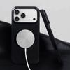 For Magsafe Genuine Leather Case For Iphone 17 16 15 Pro Max 17Pro 16Pro 15Pro Max Back Cover Cases Wireless Magnetic Coque Capa