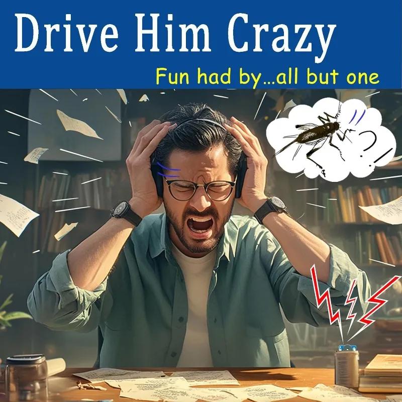 Hidden Beeping Prank Stuff Kit - 3PCS Cricket Noise Maker for Office Home Long-Lasting Funny Gag Gifts for Adults  Party Favors