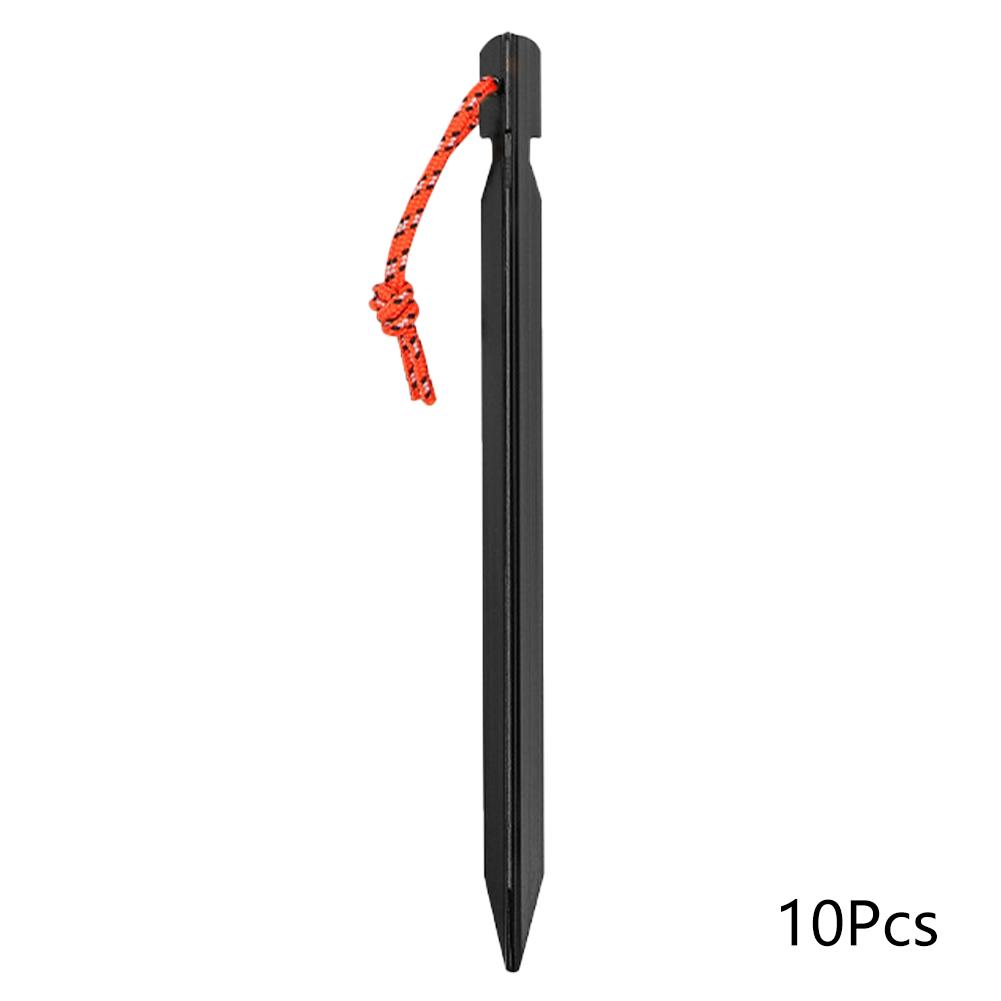 5/10 Stuks 18cm Aluminiumlegering Tentpennen Heavy Duty Reizen Buiten Kampeeraccessoires Tarp Ultralichte Nagels Grondpennen