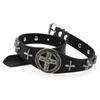 Cross PU Leather Choker, Punk Gothic Cross Hip Hop Rock Clavicle Necklace