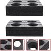 Operitacx 2pcs Takeout Cup Carrier Trays Beverage Packing Box for Hot Cold Drinks for Restaurants Cafes and Outdoor Events Prevents Leakage with