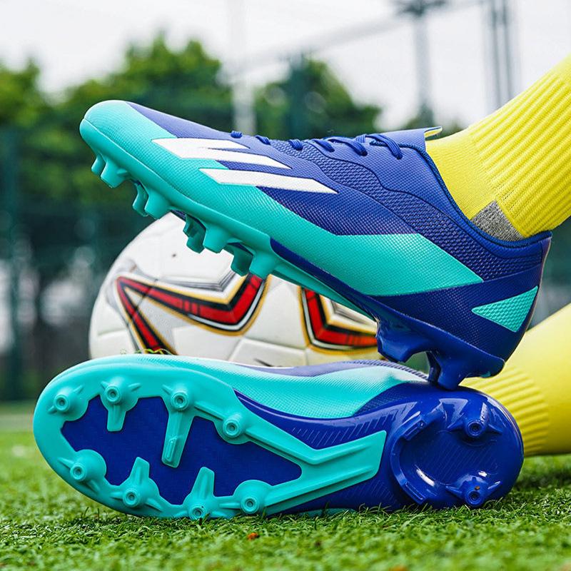 World Cup football shoes men's low-top students artificial turf long nails broken nails competition training shoes