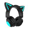 GHDVOP Bluetooth Cat Ear Wireless Gaming Headset with Cat Ear Gaming Wired and Perfect for Working from Online Entrance and New Gifts 5.0 Headphones,