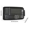 Car Central Armrest for Seat Storage Organizer Trays Black Hidden Drawer Box Suitable for Bronco 21 22 Interior Accessor