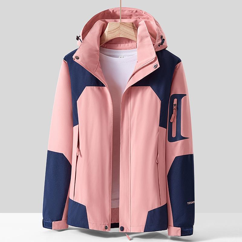 Outdoor Thin Windproof Waterproof Jacket Men's Spring and Autumn Single-layer Couple Mountaineering Jacket Women's Loose Jacket