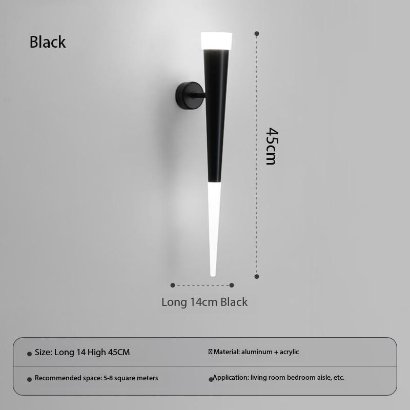 Nordic Minimalist Line Wall Lamp Modern LED Wall Mounted Living Room Bedside Light Home Interior Wall Sconces Decor furniture