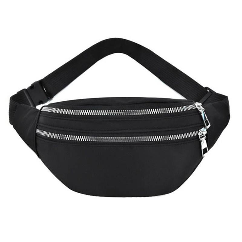 Waist Bag Women Men Waterproof Pocket Fashion Casual Chest Handbag Unisex Sports Travel Purse Plaid Waist Pack Belly Bags Case
