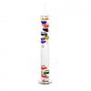 Galileo termomeeter - 44cm mitmevärviline 10 pirni 16 - 28 C