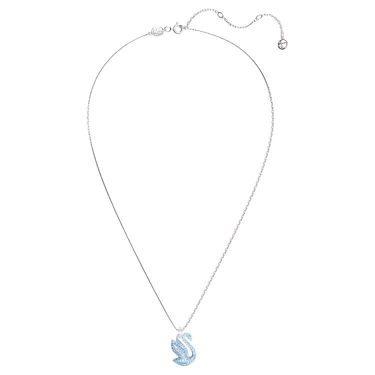 Swarovski Naszyjnik z kryształkami w kształcie łabędzia Damski naszyjnik Niebieski 5660594