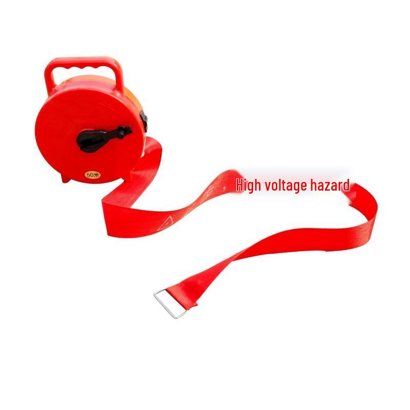 Lixin 30M Retractable Power Safety Warning Tape with Portable Box