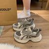 Thick-soled popular dad shoes women's 2025 spring and autumn new single versatile, lightweight and height-increasing casual running sneakers