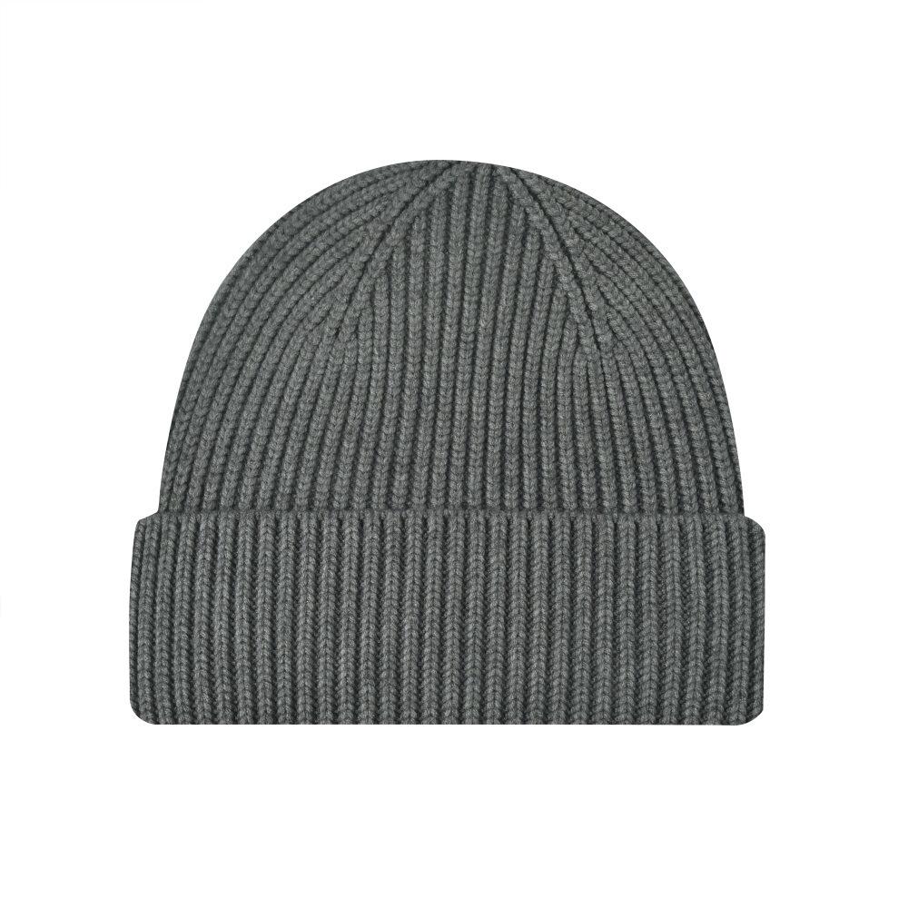 Unisex Warme Umschlagmütze aus gestrickter Wolle