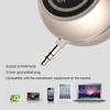 50Hz-18kHz Mini Portable Speaker 3.5mm AUX Jack Stereo Music Audio Player Sound Box for Phone Notebook Laptop Tablet