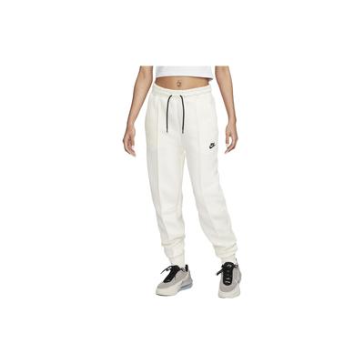 Sportbekleidung Tech Fleece Logo Print Kordelzug Strick-Jogginghose Damen Unterteile Milchweiß FB8330-110
