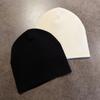Knitted Hat Unisex Warm Beanie With Colorblock Pattern For Street Style Fashion
