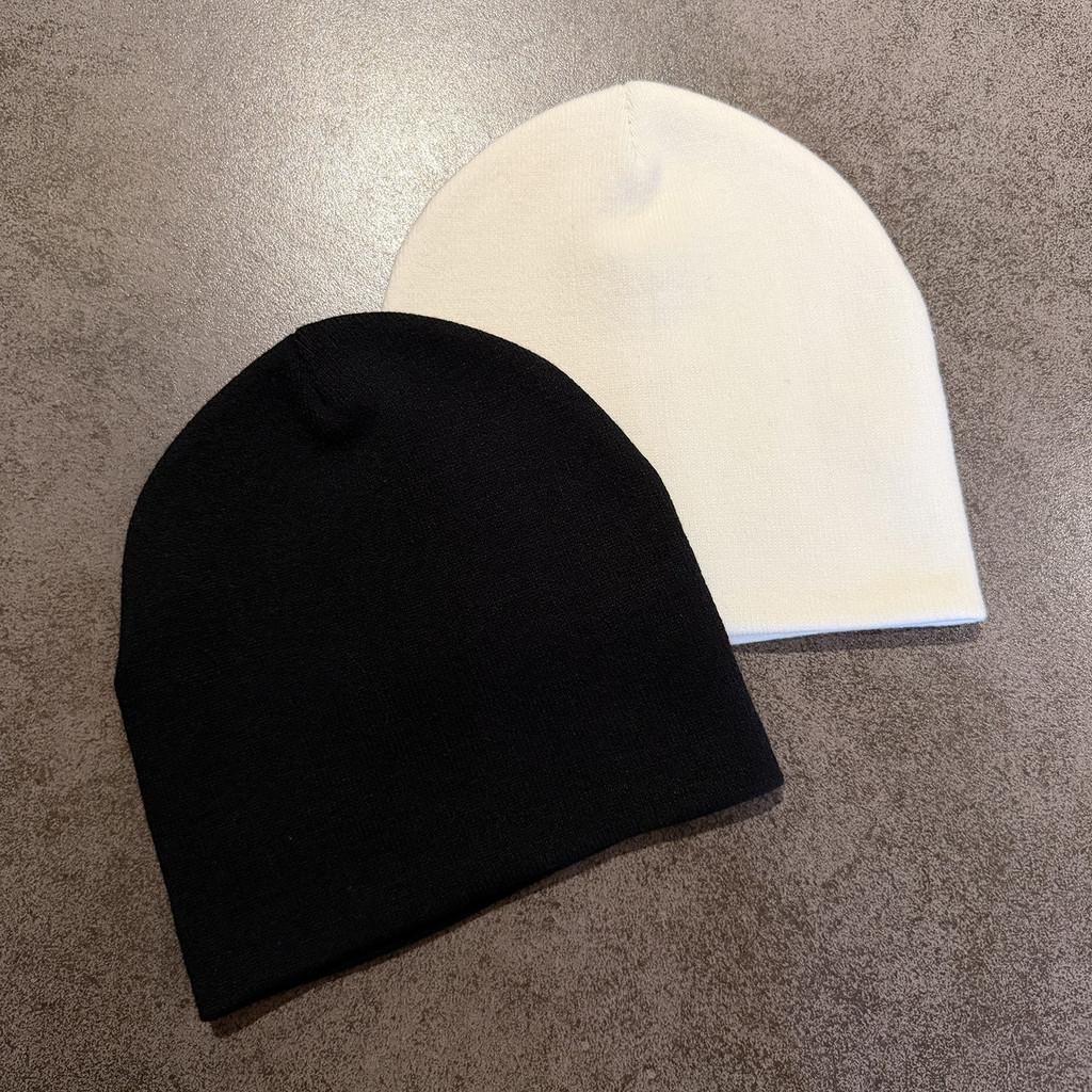 Knitted Hat Unisex Warm Beanie With Colorblock Pattern For Street Style Fashion