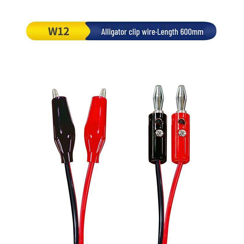 Extra Sharp Stainless Steel Multimeter Test Leads with High Silicone Insulation