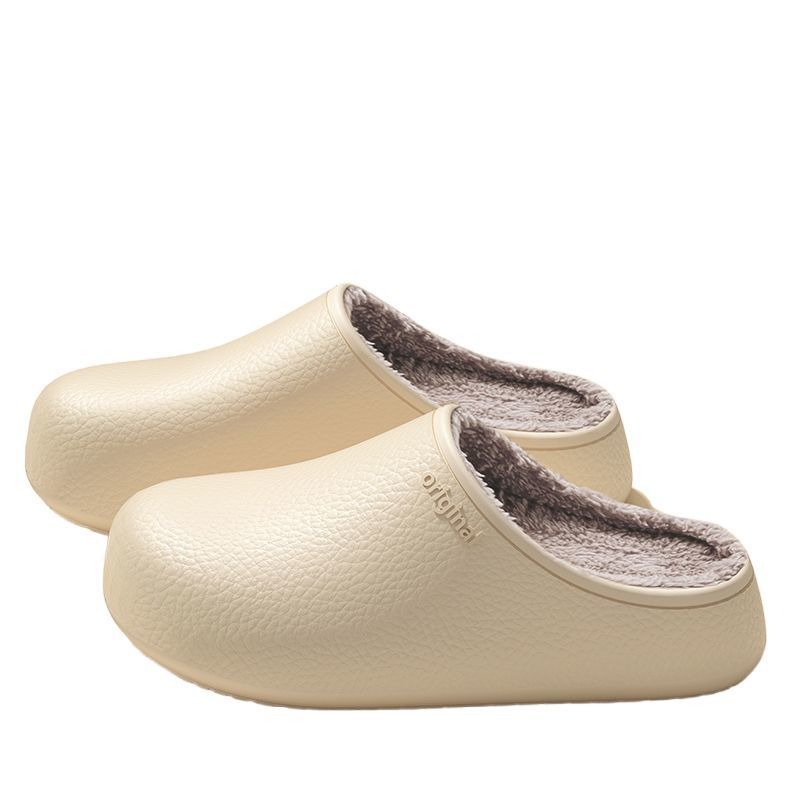 Operating Room Waterproof Cotton Slippers Autumn and Winter 2025 New Indoor Home Thick-soled Non-slip Velvet Warm Cotton Shoes