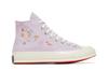 Converse Wmns Chuck 70 High 'Embroidered Floral Print - Pale Amethyst'