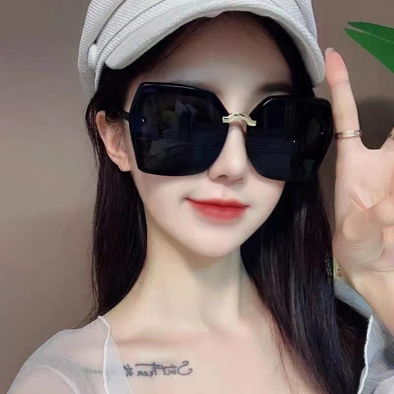 Sunglasses For Women With Advanced Sense, Small Face, Large Frame, Black Glasses, Sunglasses For Men And Women, Driving Sunshade