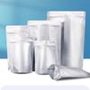 100PCS Circular Vertical Aluminum Foil Zipper Packaging Bags/tea/pastry/coffee Bean Packaging Bags Self Sealing Moisture-proof Sealed Pocketes