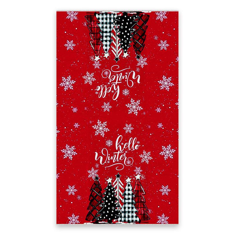 JIT Dropshipping Thanksgiving & Halloween Microfiber Kitchen Towels - Holiday Decorative Dish Towels