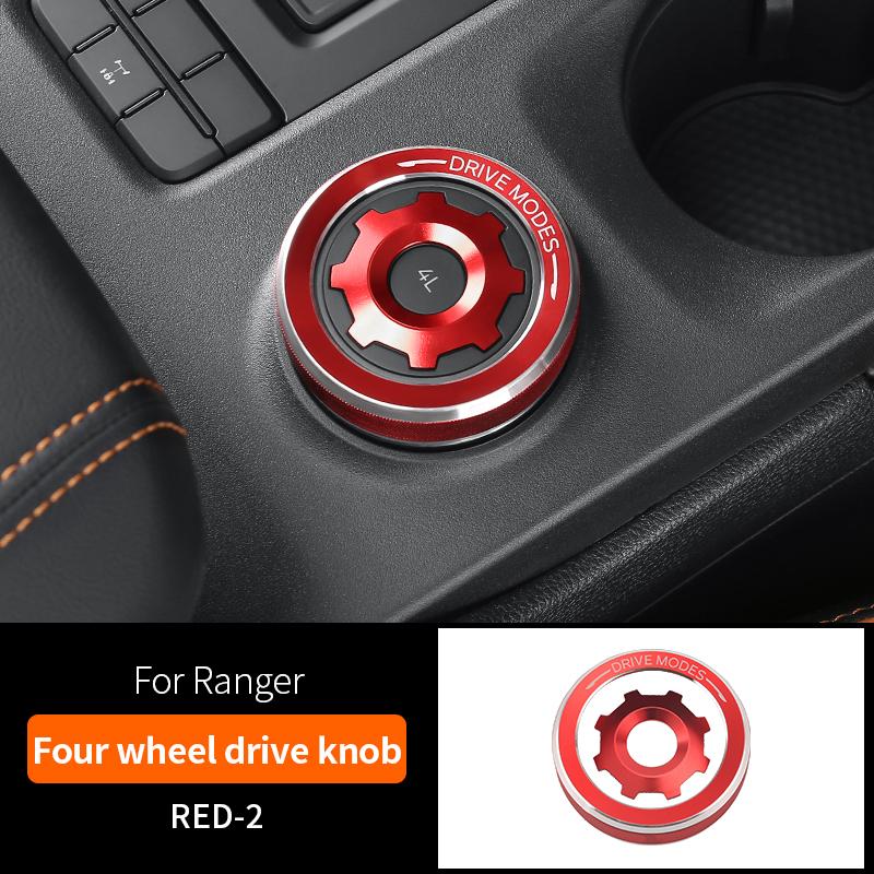 Auto Klimaanlage Schalter Bedienknopf Dekoration Abdeckung Verkleidung Auto Innenzubehör Car-Styling für Ford Ranger T9 2023 2024