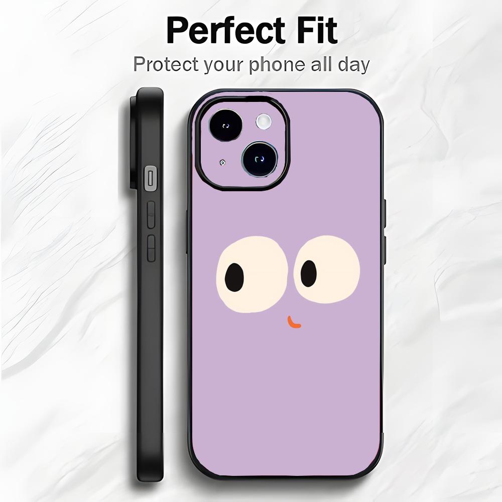 Funny Abstract Cute Emoticons Art Phone Case Phone Case Soft Packaging Lightweight For iPhone17 16 15 14 13ProMax
