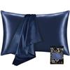 Luxurious Double-sided Satin Pillowcase, Smooth and Silky, Envelope-style, Washable, Reduces Bedhead, Antibacterial and Odor-resistant, Promotes Beaut