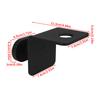 4PCS Black Container Fixed Anchors Twist Lock Shipping Container Anchors Steel