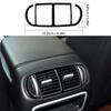 Cover Trim Gloss Black Rear Air Outlet For Porsche Cayenne Sport SUV 2003-2010