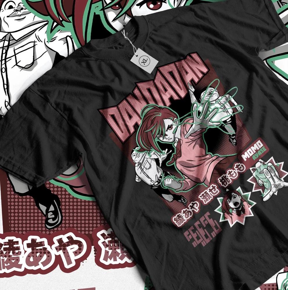 Anime Dandadan Seiko Ayase Cosplay Momo Black TShirt All Size S