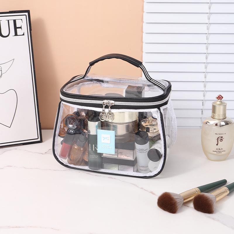 

Waterproof Large Capacity PVC Transparent Toiletry and Makeup Organizer Bag