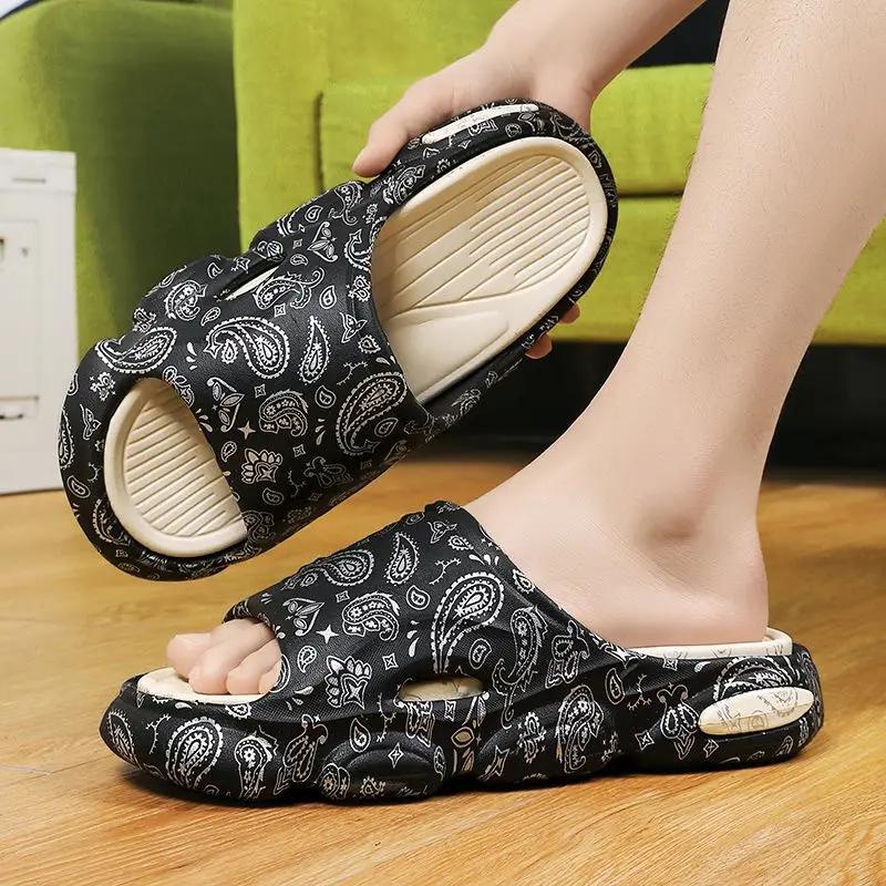 Fashion Male Slipper Eva Beach Men's Shoe Platform Designer Luxury Clappers 2025 Fashion High Quality Trend Comfortable Casual Slides