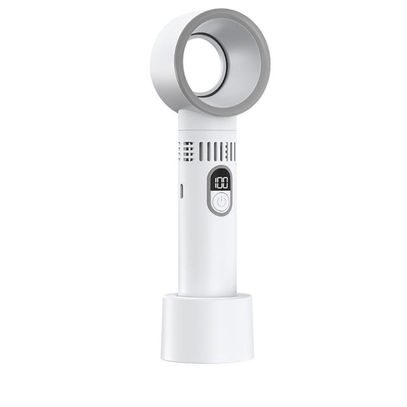Mini Handheld Fan with 3 Adjustable Speed Quiet USB Rechargeable Desk Fan for Indoor Outdoor Use Birthday Holiday