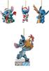 Enchanting Cartoon Anime Stitch Acrylic Pendant Christmas Tree Decoration Diy Crafts