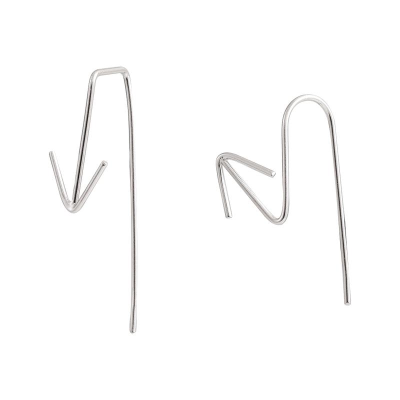 

Асимметричный ушной крючок женский простой личностный нишевый поток японский и студенческий темперамент линия стрела линия уха серьги женские