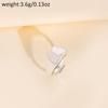 Butterfly ring new gold-plated jewelry women's zinc alloy fashion versatile exaggerated jewelry accessories