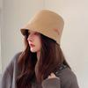 Versatile Spring and Autumn Face Showing Small Japanese Style Korean Style Hat Autumn and Winter British Style Sun Protection Fisherman Hat