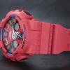 Casio G-Shock Fashionable and Vibrant Street Classic Three Eyes Design Hardcore 200m Waterproof Dual Display Dial Quartz Movement Japanese GA-120TR-4A