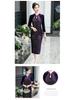 Elegant 2025 Red Cheongsam for Mother/Mother-in-Law - Wedding Banquet Long Sleeve