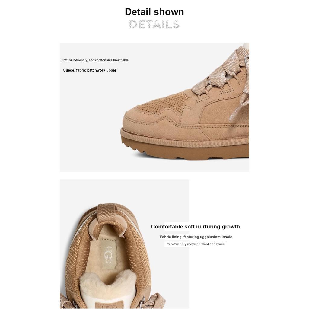 UGG Lowmel Kids Sand Dziecięce Sneakersy Kremowe 1152410K-SAN