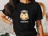 Pugtato - Unisex Softstyle Funny Fat Pug Dog Potato T-Shirt