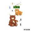 Cartoon Kids Dinosaur Mermaid Fruit Flower Animal Robot Finger Arm Tattoo Sticker